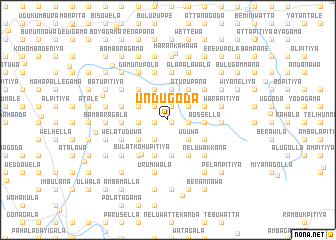 map of Undugoda
