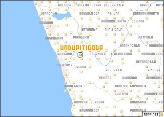 map of Undupitigoda