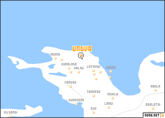 map of Undva