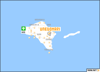 map of Unedomari