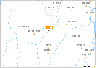 map of Unene