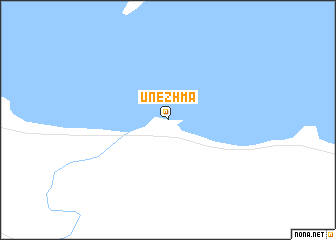 map of Unezhma