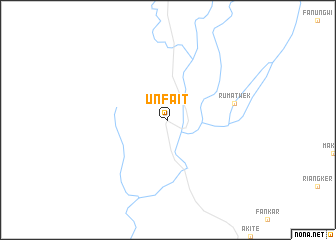 map of Unfait