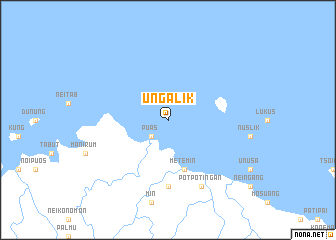 map of Ungalik