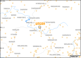 map of Ŭngam