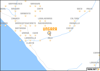 map of Ungará