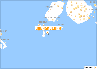 map of Ungas Moluha