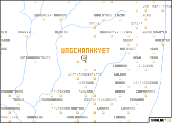 map of Ungchanhkyet