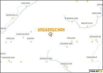 map of Ŭngdongch\