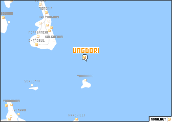 map of Ungdo-ri