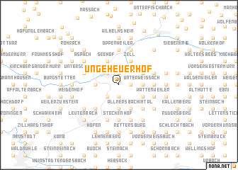 map of Ungeheuerhof