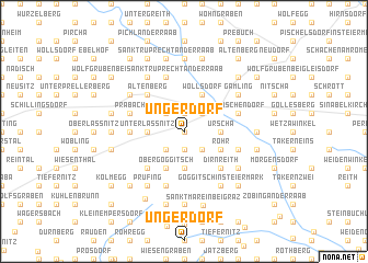 map of Ungerdorf