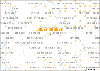 map of Ungerhausen