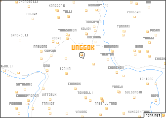 map of Unggok