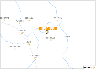 map of Unggusön