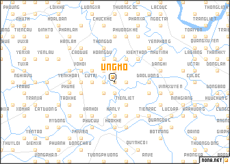 map of Ứng Mô