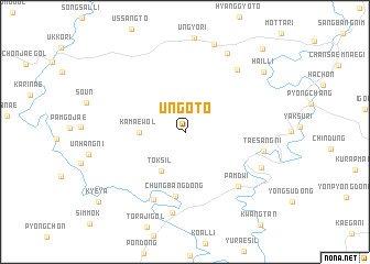 map of Ŭngŏt\