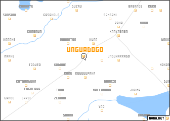 map of Ungua Dogo