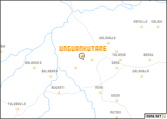 map of Unguan Kutare