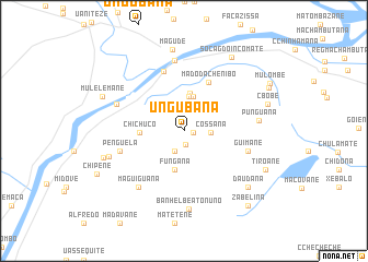 map of Ungubana