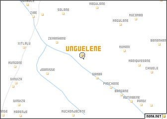 map of Unguelene