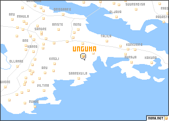 map of Unguma