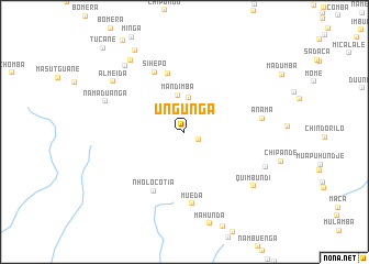 map of Ungunga