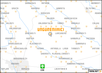 map of Ungurenii Mici