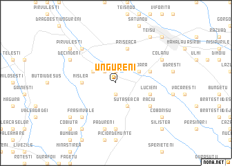 map of Ungureni