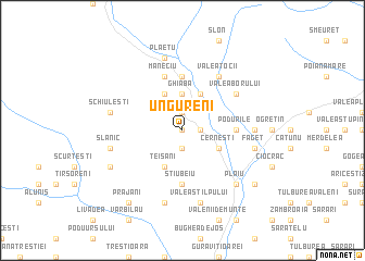 map of Ungureni