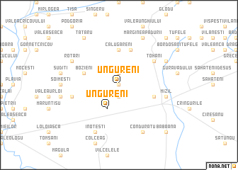 map of Ungureni