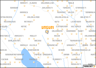 map of Unguri