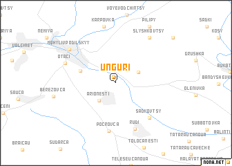 map of Unguri