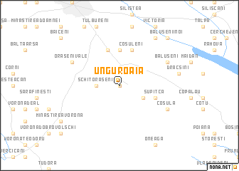 map of Unguroaia