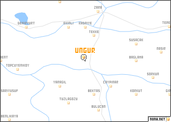map of Üngür