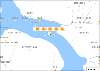 map of Unguwan Bunungu