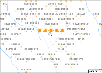 map of Unguwar Audu