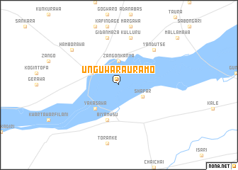 map of Unguwar Auramo