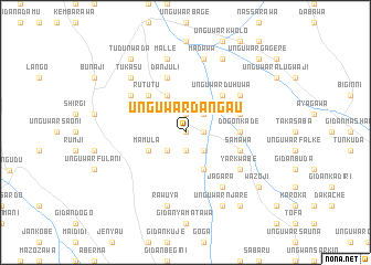 map of Unguwar Dangau