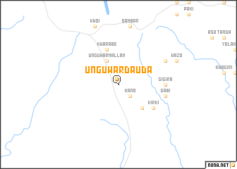 map of Unguwar Dauda