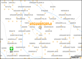 map of Unguwar Ganji