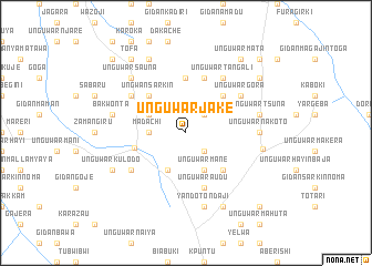 map of Unguwar Jake