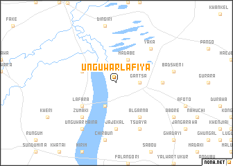 map of Unguwar Lafiya