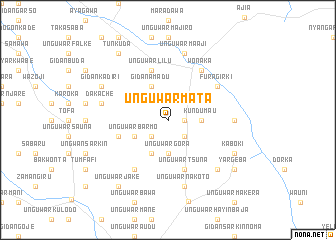 map of Unguwar Mata