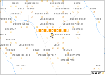 map of Unguwar Nabubu