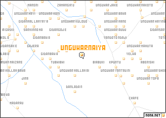 map of Unguwar Naiya