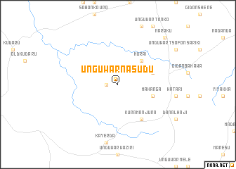 map of Unguwar Nasudu
