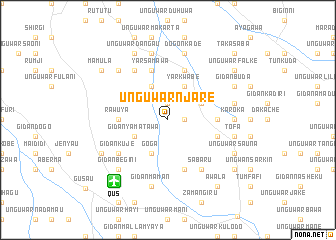 map of Unguwar Njare
