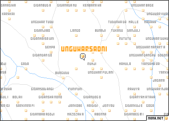 map of Unguwar Saoni