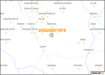 map of Unguwar Tofa